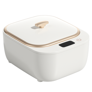 Nettoyeur à ultrasons électrique 40kHz avec minuterie numérique, commande tactile, réservoir d'eau en plastique de 0,8L, 50W - Product Image 4