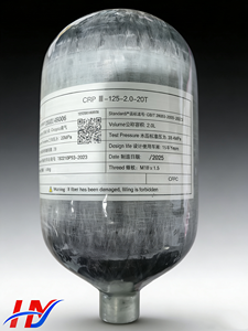 होंगयान उच्च दबाव pcp टैंक कार्बन फाइबर कार्बन फाइबर 2 एल टैंक अनुकूलित लेबल कार्बन फाइबर टैंक - Product Image 2