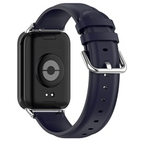 Correa de Reloj de Cuero Genuino con Diseño Moderno para Xiaomi Mi Band 8 Pro/9 Pro, Accesorios para Relojes Inteligentes