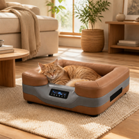Canapé intelligent pour animaux de compagnie USMILEPET CE ROHS FCC avec circulation d'eau, refroidissement et chauffage, contrôle de la température, lit intelligent pour chien et chat