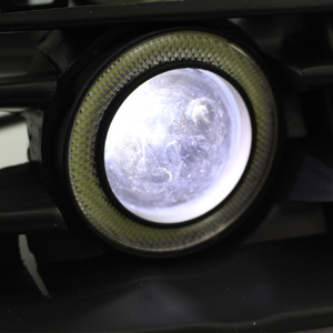 Faros Antiniebla para Volkswagen T5 con Lentes Blancas Tipo Ojo de Ángel, para Modelos 2003-2009, Instalación en la Parrilla Inferior - Product Image 2