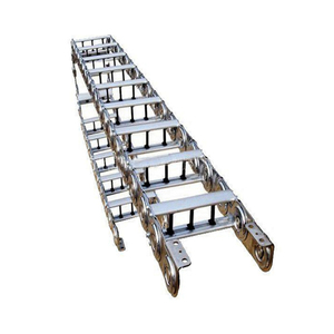 तार वाहक स्टेनलेस स्टील ड्रैग चेन ट्यूबलर ड्रैग चेन कन्वेयर ड्रैग चेन कन्वेयर ड्रैग चेन लिंक - Product Image 1