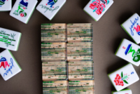 Tuiles de Mahjong en Acrylique Personnalisables, Exquisément Sculptées, Luxueuses et Atmosphériques, Idéales pour les Jeux de 4 Personnes
