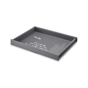 Fami Flexa Drawer 447x447x86 Mm Full Extension Light <b>Grey</b> Ral7035 Tool <b>Cabinet</b> - Product Image 3