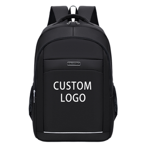 Factory Wholesale Men's Large Capacity Waterproof Laptop <b>Backpack</b> Custom Logo Oxford Business Travel Daypacks Durable Simple - Product Image 1