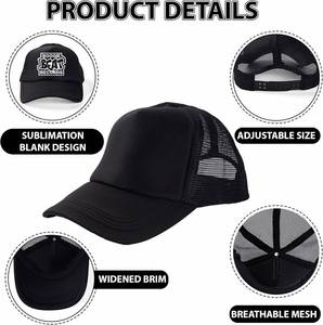 Gorra de Béisbol de Malla Casual con Bordado 3D, Personalizable, Unisex, para Adultos, Gorras de Camionero de Verano - Product Image 4