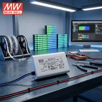 Mean Well APV-25-5/12/15/24/36 APV-25-24 Fuente de Alimentación de Voltaje Constante para Iluminación LED, Pantallas Electrónicas y Pantallas de Subtítulos 25 Nuevo y de Venta Rápida