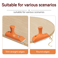 Herramienta industrial para el bricolaje en carpintería: Cepillo manual para recortar bordes, cortador de tiras de borde, cortador para sellado de bordes. OEM/ODM disponible. Duradero.