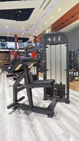 Équipement de gymnastique en acier direct Biceps Curl Fitness Machine Health Pin Loaded Skid Steer Loader Musculation Prix d'usine