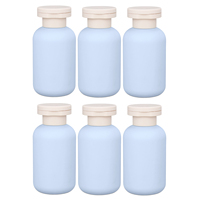 Offre Spéciale 100ml Minisize Cosmetic Skincare Shampooing Conditionneur Lotion Pour Le Corps Soft Touch Squeeze Bouteille De Voyage avec Flip Top Cap