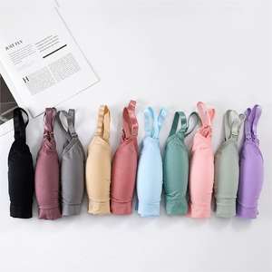 Precio <span class=keywords><strong>de</strong></span> fábrica Sólido Sin costuras Extraíble Acolchado Frontal Lactancia Botton Maternidad Enfermería Sujetador Mamá Sujetador <span class=keywords><strong>de</strong></span> alimentación - Product Image 2