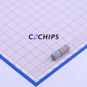 Résistance traversante EWWR0006J33R0T9, composant traversant (THT), D8xL23.5mm, bobinée, 33 Ohm, 5%, 6W - Product Image 1