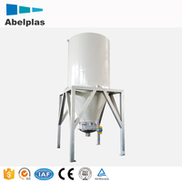 Silo di Miscelazione Verticale Automatico in Acciaio Inox per Riciclaggio di Plastica