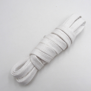 เชือ<span class=keywords><strong>ก</strong></span>ผู<span class=keywords><strong>ก</strong></span>รองเท้าหนังเคลือบแว็<span class=keywords><strong>ก</strong></span>ซ์แบบแบนขนาด 6 มม. พร้อมปลายพลาสติกใส ยี่ห้อ Custom Brand คุณภาพพรีเมียม ปรับความยาวได้ - Product Image 2