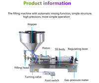 Petite machine électrique de remplissage de jus d'eau minérale liquide CNC