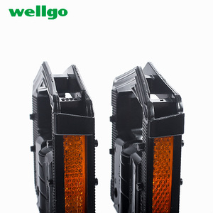 Pédales de vélo Wellgo F265 en alliage d'aluminium Chromoly avec design antidérapant noir/argent pour vélo pliant - Product Image 3