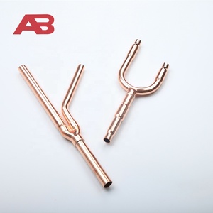 Accessoires de climatisation Tuyau de branche en cuivre personnalisé spécial Refnet Joint - Product Image 2