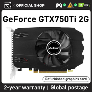 Jieshuo 100% New GTX750Ti 2G <span class=keywords><strong>DDR5</strong></span> độc lập <span class=keywords><strong>Card</strong></span> đồ họa nửa Chiều cao thích hợp cho độ nét cao <span class=keywords><strong>video</strong></span> văn phòng sử dụng - Product Image 4