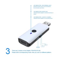 Adaptateur de manette sans fil rétro JYS-P5119 pour PS5 PS4 PS3 Nintendo Switch PC, convertisseur récepteur édition classique