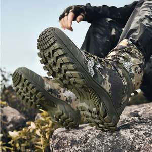 Bottes d'hiver à tige haute et à large ajustement très vendues pour hommes, pour la <span class=keywords><strong>chasse</strong></span> et les aventures de randonnée dans la neige - Product Image 4