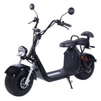 Citycoco 2000W 25Km/h 45Km/h CEE COC CE DOT Trottinette Électrique à Deux Roues Suspension Fourche Avant Frein à Disque pour Adultes