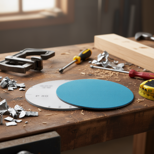 Discos de Lijado Resistentes con Velcro P80 de 150 mm para Acabado de Madera y Metal - Product Image 3