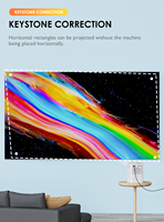 Projecteur portable intelligent S30 Full HD 1080P Android, 120 lumens ANSI, projecteur TV intelligent WIFI, projecteur domestique