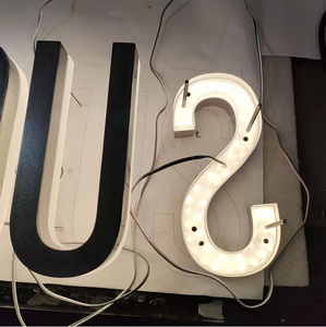 Letrero de metal acrílico retroiluminado con LED 3D personalizado profesionalmente personalizado, letreros de letras de canal para spas y centros de fitness - Product Image 6
