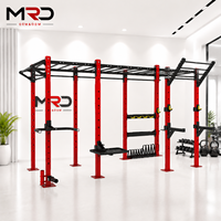 Rack de squat multifonctionnel commercial et barre de traction (convient pour usage commercial et domestique)