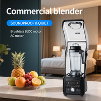 Blender commercial haute performance 2,5 L, machine à briser les murs, meilleur mixeur pour jus, smoothies, mixeur pour fruits
