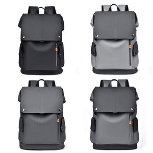 Sac à dos décontracté en cuir PU pour <span class=keywords><strong>ordinateur</strong></span> portable, housse étanche USB, fermeture à glissière pour hommes, femmes, voyage, école, affaires, sac pour <span class=keywords><strong>ordinateur</strong></span> de <span class=keywords><strong>17</strong></span>.<span class=keywords><strong>3</strong></span> <span class=keywords><strong>pouces</strong></span> - Product Image 6
