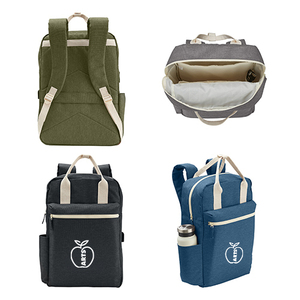 Wholesale Custom Printed Recycled Polyester Insulated Cooler Lunch <b>Bag</b> with Zipper Closure Waterproof and Reusable - Product Image 1