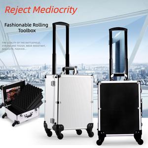 कस्टम आकार एल्यूमीनियम उपकरण/ब्रीफकेस हार्ड केस फैक्टरी प्रत्यक्ष अनुकूलित मिश्र धातु पैकेजिंग मामले - Product Image 4