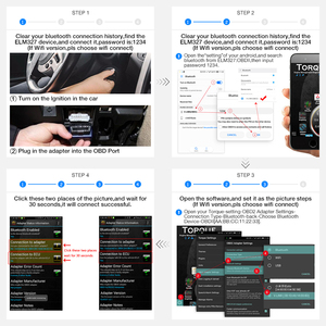 Lector de Códigos OBDII Vgate VLinker MC+ BT4.0 para IOS/Android en Inglés, Soporte OBD Avanzado, Compatible con FORScan - Product Image 6