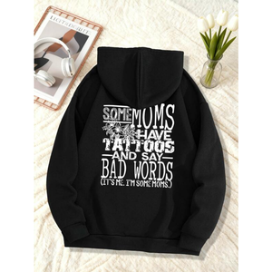 Custom Logo Active Workout Fleece Pullover Sweatshirts Cotton Heavyweight Oversized Cotton Hoodie for Women - Product Image 3
