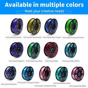 Filament PLA Cristal Haute Transparence pour Impression 3D, 1,75 mm, pour Artisanat Artistique DIY et Modélisme, Matériau Consommable pour Imprimante 3D - Product Image 4