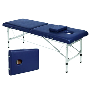 โต๊ะนวดแบบพับได้ทั้งตัวแบบมืออาชีพเตียงสปาเพื่อความผ่อนคลายสำหรับร้านเสริมสวยการทำทรีทเมนท์ซาลอน - Product Image 3