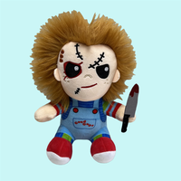 Peluche squelette d'Halloween de 8 pouces, poupée de festival, pour machine à pinces, approuvée directement par le fabricant