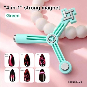 Outil magnétique multifonctionnel 4-en-1 pour ongles effet œil de chat, compatible avec tous les vernis gel œil de chat - Product Image 6