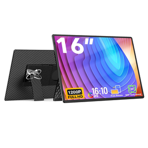 Xách tay màn hình máy tính xách tay màn hình Extender 16 "1200p FHD du lịch hiển thị bên ngoài cổng USB-C có thể tháo rời chân đế chơi game màn hình - Product Image 1