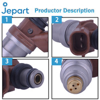 Inyector de Combustible de Alta Calidad Jepart OEM 23070-11010 para Tercel 1.5L I4 91-94, Inyector de Gasolina en Oferta