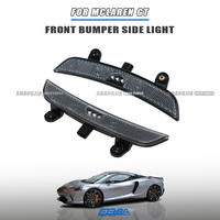 Feux latéraux de pare-chocs avant OE 22AA990GP 22AA991GP, feux de signalisation avant en plastique ABS blanc pour McLaren GT