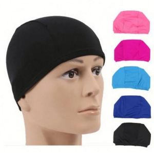 Bonnet de bain personnalisé de haute qualité, écologique, en nylon imperméable, pour adultes, enfants, unisexe, durable, antidérapant, bonnet de piscine élastique - Product Image 3