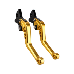 Pour <span class=keywords><strong>Vespa</strong></span> frein à tambour Sportique PX Rally V90 <span class=keywords><strong>T5</strong></span> PX LML PK ET3 Primavera CNC leviers de frein d'embrayage courts réglables - Product Image 2