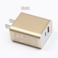Adaptateur de charge rapide HNT Colorful PD 20W Type C, adaptateur de voyage universel portable pour téléphones mobiles, chargeur US 100-240V