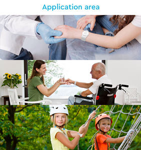 Gelang Akselerometer pelacak BLE medis, label suar Bluetooth dapat dipakai untuk manajemen pasien - Product Image 3