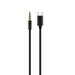 Best Selling Type C to 3.5mm Audio Aux Cable USB C to 3.5mm Headphone Stereo Extension Audio Cord Type C Car Aux Cable