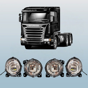 ไฟตัดหมอก LED สำหรับรถบรรทุกสแกนเนีย จากโรงงาน รุ่นนอก 1446356 1852573 1446355 2080688 รุ่นใน 1446354 1852570 1446353 1852569 - Product Image 2