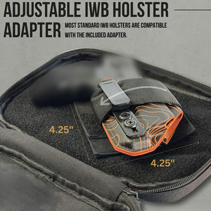 Bolso Bandolera ARTEX para Portación Oculta, para Hombre y Mujer, Bolso Táctico EDC para Pecho con Adaptador IWB de Acceso Rápido - Product Image 3