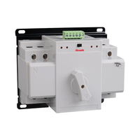 Commutateur de transfert ATS à changement automatique monophasé HQS 2P vert PC 20 40 63 80 100 125 160 250 400 630 800 1000 1250 1600A